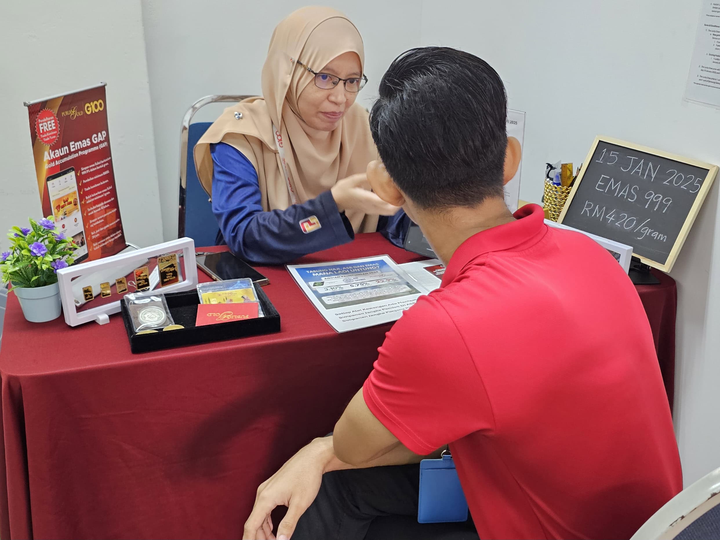 You are currently viewing Public Gold Counter Program 2025