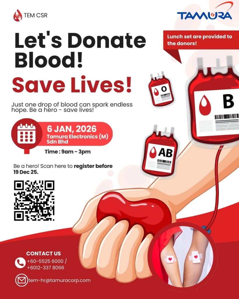 Blood Donation Program 2026 Poster